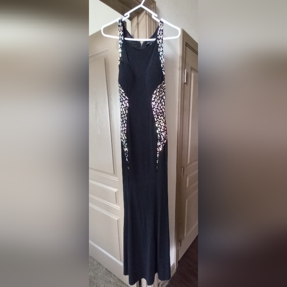 Long Black Evening Dress